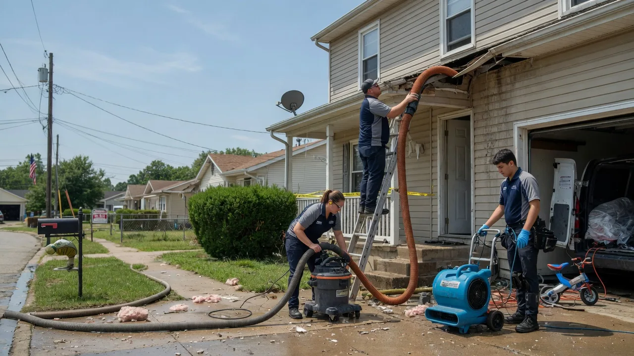 Water Damage Restoration in Aurora, MO near me